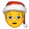 Mx Claus emoji on Apple